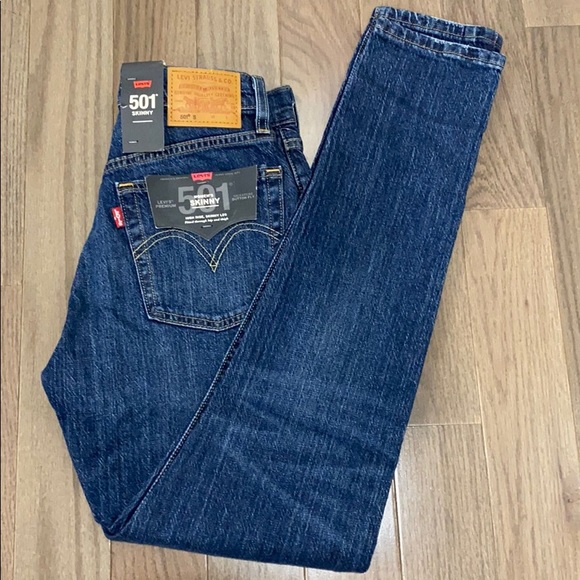 LEVI'S® PREMIUM 501® Stretch Skinny Women's Jeans - Picture 3 of 8